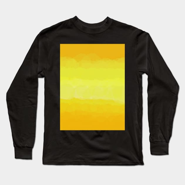 Orange & Yellow Ombre Long Sleeve T-Shirt by faiiryliite